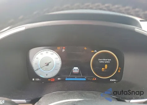 2022 Hyundai Santa Fe Sel z USA, uszkodzony, nr VIN 5NMS3DAJXNH473734